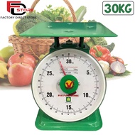 FDS RENKMHE Analog Comercial And Kitchen Mechanical Weighing Scale with Flat Tray 30kg