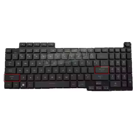 US RU RGB Backlit Keyboard For Asus ROG Strix G17 G713 GL743 G713Q G713QY G713QE USA English Russian