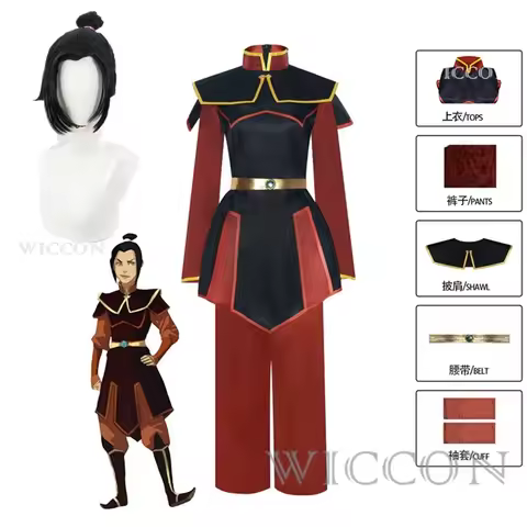 Anime Avatar Cosplay The Last Airbender Azula Cosplay Sets Cosplay Costume Halloween Cosplay Clothin