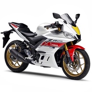 YAMAHA R25 V1 100% ORIGINAL COVERSET WITH INNER 60TH ANNIVERSARY BODYSET COVER SET WHITE RED