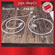 | 925 Silver Bracelet & Anklet SP | 925 Silver & (Earloop) | 925. Silver Bracelet & Anklet