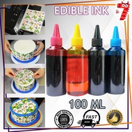 Edible Refill Ink 100ml Edible Ink Edible Image Printer Ink Edible Cake Decorations Edible Food Deco