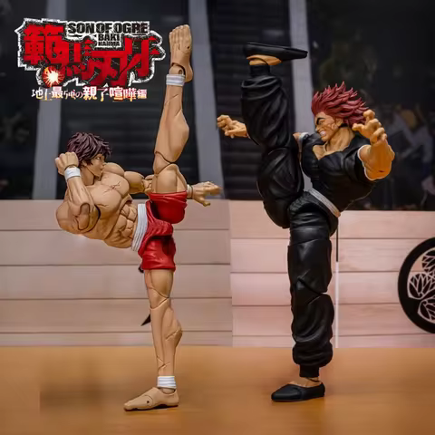 In Stock 1/12 Original Storm Toys Arena Bhsa01 Hanma Baki Bhsa02 Kanya Yujiro Vanma Movable Joint Co
