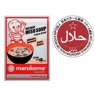 [HALAL] Marukome Instant Miso Soup 10 Servings (7.35gx10's) Freeze Dried Granulated Miso Soup with D