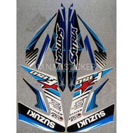 Raider 150 Reborn Decals/Sticker 2014 model carb White Blue
