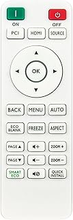 RCX014 5J.JGV06.001 Replace Remote Control fit for BenQ Projector MH550 MS610 MU641 MW550 MW707 MX55