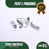 L plate | Long L Plate | Large Long L Plate Wall Plug Screw Skru