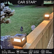 COD [จัดส่งฟรี] โพสต์พลังงานแสงอาทิตย์โพสต์ไฟ IP54 กันน้ำคอลัมน์กลางแจ้งโคมไฟเกตรั้วลาน