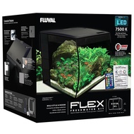 [ Ready Stock ] Fluval Flex Aquarium Kit Complete Set 34L ( 9 Gallon )