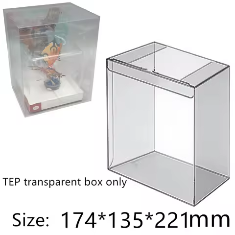 Transparent Box Protector For amiibo Ratha/Monster Hunter Stories 3 Collect Boxes TEP Storage Game S