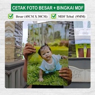 Photo Print 30x45CM Photo/ with Large MDF Board Frame Jumbo/