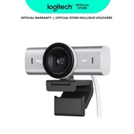 Logitech MX Brio Ultra HD 4K Collaboration and Streaming Webcam 1080p at 60 FPS Dual Noise Reducing 