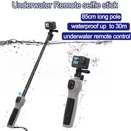 TELESIN GP-WBT-001 Diving Underwater 0.85M Selfie Stick Waterproof Selfie Stick Wireless Remote Cont