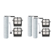 VVA MALL-Roller Brush HEPA Filter for One Floor S7/S7 PRO Washing Floor Machine Vacuum Cleaner Repla