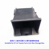 Suitable for 07-13 Toyota Yalix Coin Box Small Box Dashboard Left Coin Box Storage Storage Box