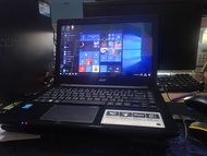 notebook acer aspire e14(e5-411-p3cl) pentium quad core n3540 มือสอง