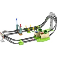 【Direct　From　Japan】Hot Wheels Mario Kart Circuit Light Track Set with 1 Mario Car Vehicle Toy Play S