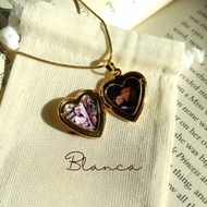 Customized Heart Locket Necklace by Blanca (With Photos Included)