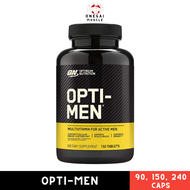 Optimum Nutrition Opti-Men 90 caps 150 caps 240 caps optimen