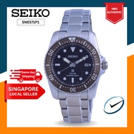 [CreationWatches] Seiko Prospex Compact Scuba Solar Divers 200M Male Silver Stainless Steel Bracelet Watch SNE571P1
