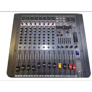 Ezitech PM-835FX 8 Channel 350W X 350W Power Mixer Console