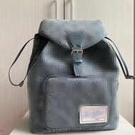 *** Lu Pressed Denim Retro Denim Casual Backpack Backpack 32 * 40 * 19