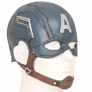 Hot Captain America Steve Rogers Mask Latex Captain America Helmet Wigs & Masks Accessory