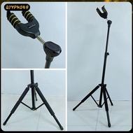 [qjypno49] Guitar Stand, Guitar Floor Stand, Self-Locking Portable Tripod Stand, Acoustic