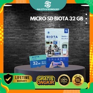 BIOTA SONIC MICRO SD 32GB/64GB/128GB MICRO SD CARD