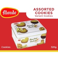 Monde Assorted Cookies Can 320 gr Biscuits