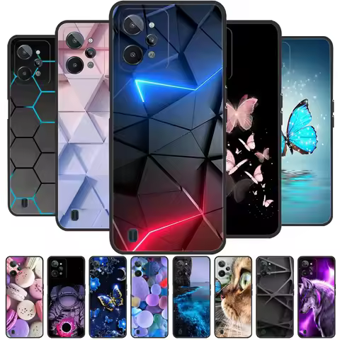For Realme C31 4G Case C 31 Shockproof Silicone TPU Soft Back Cover For OPPO Realme C31 Phone Case M