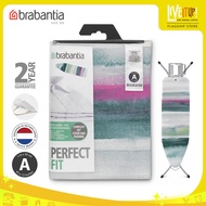 Brabantia Ironing Board Cover A, 110 x 30 cm, with Foam - Morning Breeze