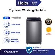 [4 Star] Haier 8KG Fully Auto Washing Machine / Washer / 洗衣机 / Mesin Basuh HWM80-1269S2