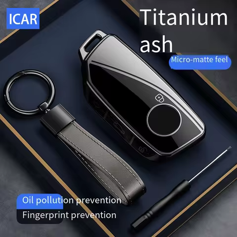 ICAR Tpu Car Key Case Cover Shell Fob for BMW I7 X7 G07 LCI IX I20 X1 U11 7 Series G70 G09 XM U06 G8
