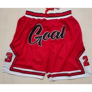 Chicago Bulls 10 styles 2021-2022 NBA shorts 23 # goat red pockets basketball shorts