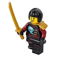 Original Lego Ninjago - Nya (Skybound, Black Bob Cut Hair) 70592 Minifigure new