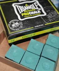 ชอล์กฝนหัวคิว  ชอล์ก Triangle Pro Chalk (12 ก้อน/กล่อง) **มีให้เลือก 2 สี**