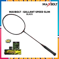 Raket Badminton Maxbolt Gallant Speed Slim Black