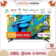 COOCAA 43 inch Smart TV - Dital TV - Android 11 - Netflix/Youtube -