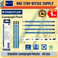 Staedtler Mars Lumograph Pencil  6B 7B 8B 9B  Artist Pencil / Alat Tulis