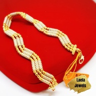 RANTAI TANGAN ITALIAN BALL 2C/1C EMAS TULEN 916 GOLD BRACELET