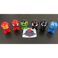 [READY STOCK] Emoji Doll Cute Emoji Shaking Head Doll Toy Funny Smiley Face Spring Dancing Toys car 