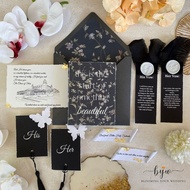 Bloomingyourwedding wedding Vows / keepsake Print Content wedding Invitations wedding Vows Set stati