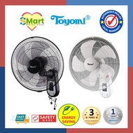 Toyomi 16" Pull Cord Wall Fan [FW 4092]