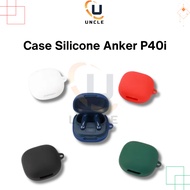 Case Casing Cover Silicone Protective Anker Soundcore P40i A3955 Tws + Carabiner