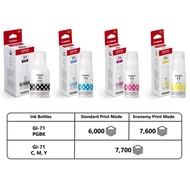 Canon Genuine Ink Bottle GI-71BK (Black) GI-71C (Cyan) GI-71 (Magenta) GI-71Y (Yellow) MC-G02 (Maint
