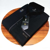 PROMO!!! kemeja lengan pendek pria distro motif keren cowok kemeja lengan pendek polos motif list ma