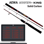 Joran AEWA AIWA SCORPION KING 150 165 180 CARBON SOLID Action 5-12lbsa