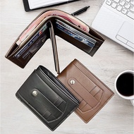 Men Wallet Buckleless Men Short Wallet 24.11.21 XC4E