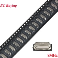 20Pcs/10pcs 8MHz 8.000Mhz 8 8.000 MHz 8M hz HC-49S SMD Passive Quartz Crystal Oscillator Resonator 2